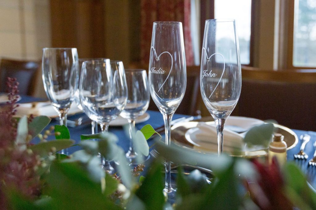 reception wine glasses south lodge hotel horsham west sussex oxfordshire wedding photographers