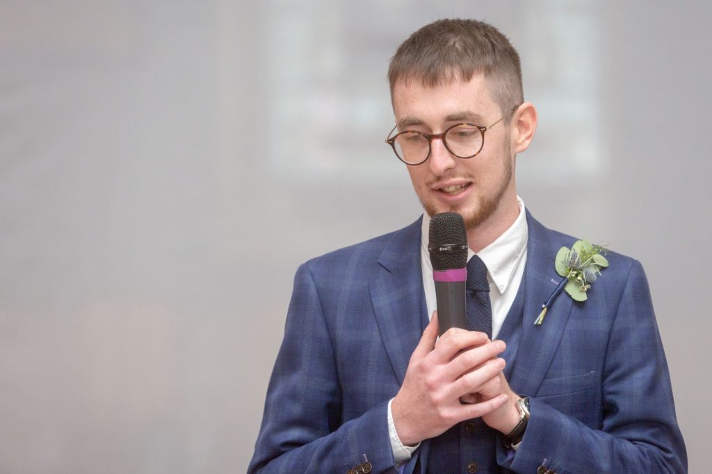 911 grooms reception speech st marys church marylebone london oxford wedding photographer