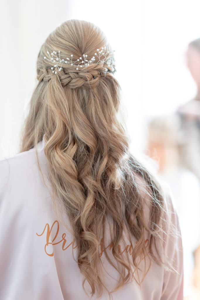 14 bridesmaid hair styling bride prep the elvetham hartley wintney hampshire oxford wedding photographers