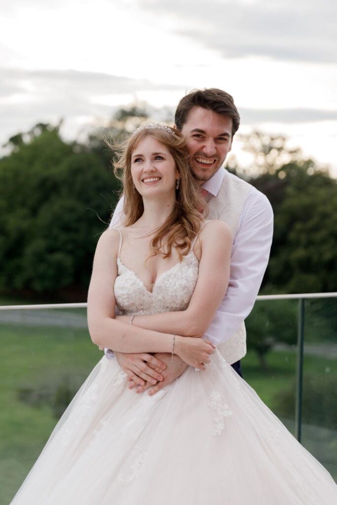 101 groom cuddles bride callow end worcester oxford wedding photographer