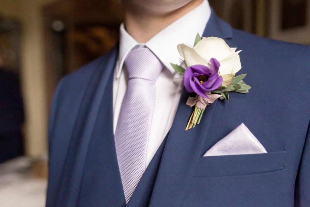 33 grooms corsage flower groom prep tarporley cheshire oxford wedding photographer