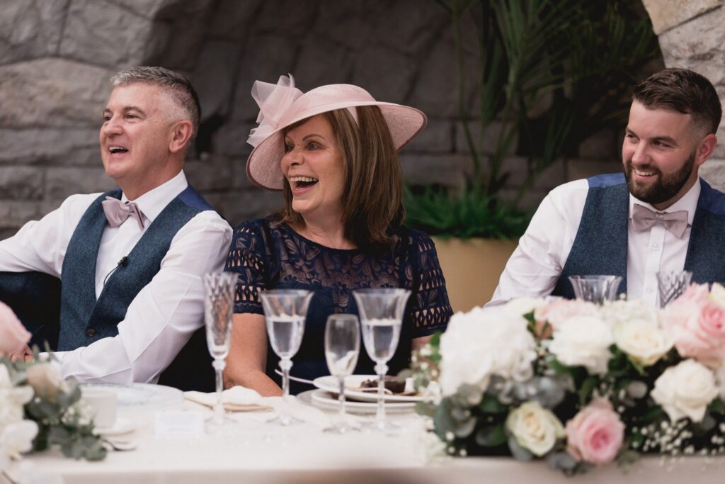 108 top table bridal party hear grooms speech de vere hotel wotton under edge oxfordshire wedding photography