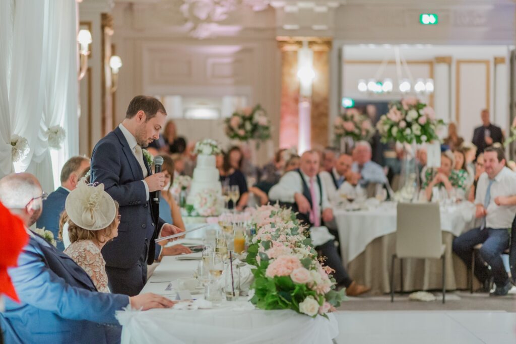 111 grooms speech kimpton fitzroy london hotel oxford wedding photography
