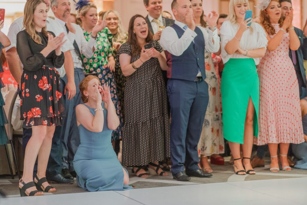 136 guests enjoy bride grooms first dance kimpton fitzroy london hotel oxfordshire wedding photographer