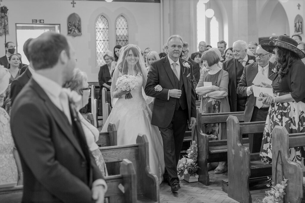 34 father of bride escorts bride st peter in chains church north london oxford wedding photography