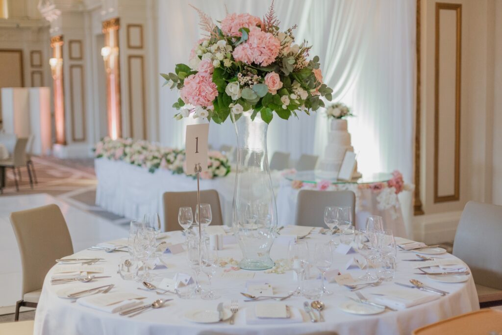 92 reception floral table arrangement kimpton fitzroy london hotel oxfordshire wedding photographers