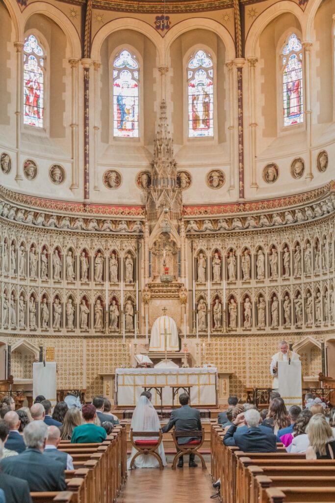 39 priest conducts oxford oratory wedding s r urwin photography