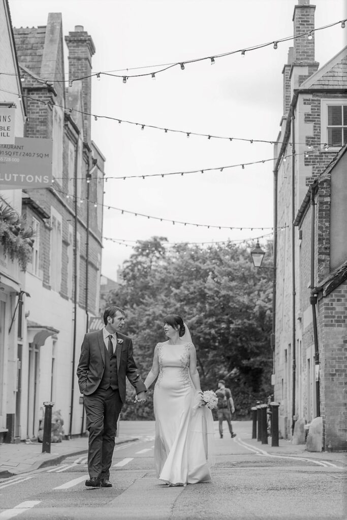 58 bride grooms casual stroll oxford city centre oxfordshire wedding photography