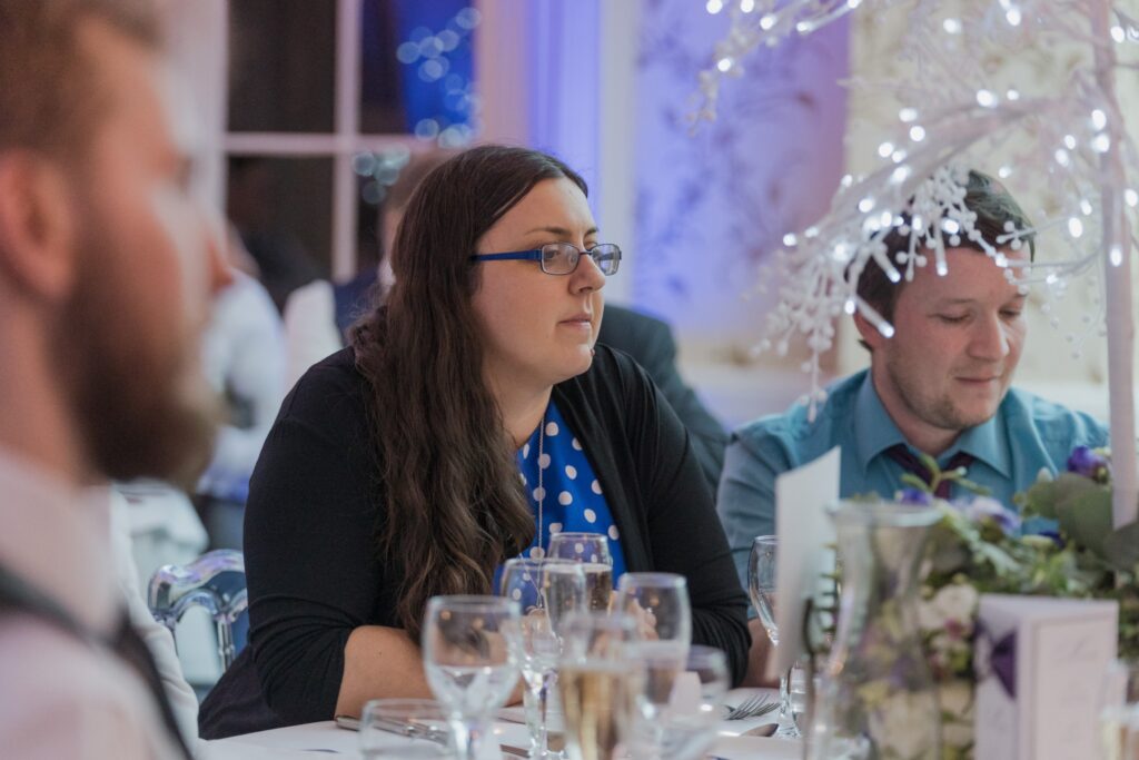 131 guests hear grooms speech shrewsbury venue reception oxford wedding photographers
