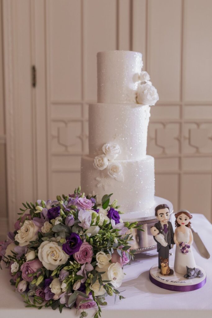 137 decorative iced cake shrewsbury venue oxford wedding photographers