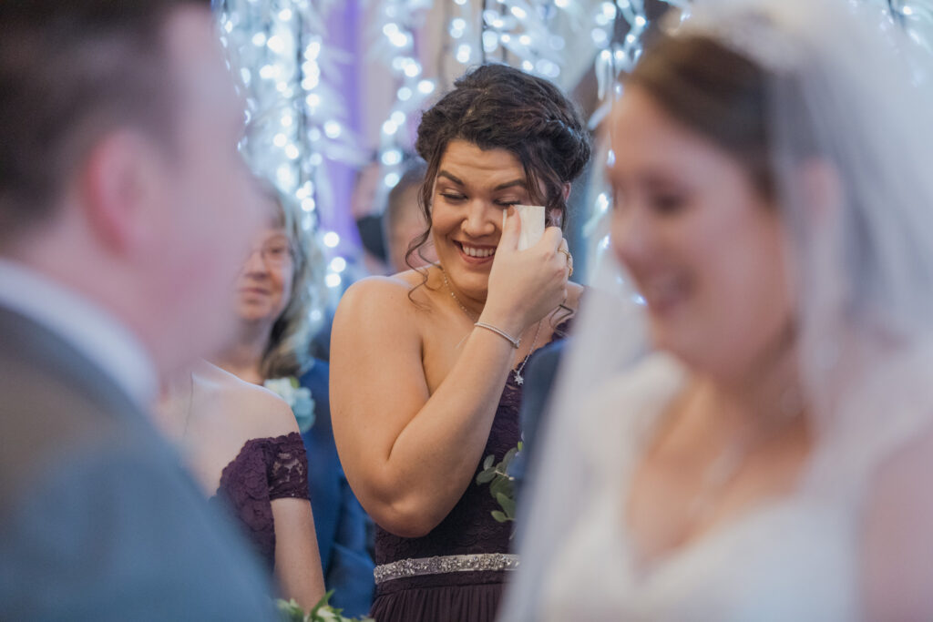 71 bridesmaid wipes tear shrewsbury marriage ceremony oxfordshire wedding photographers