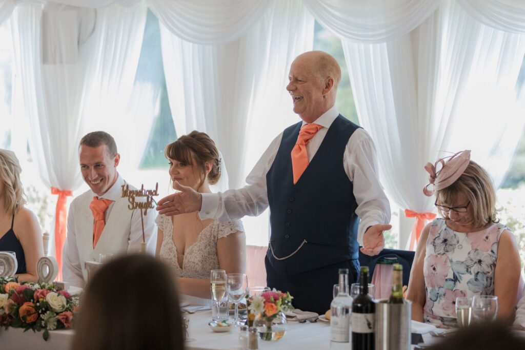 83 father of bride speech kings langley reception watford oxfordshire wedding photographers