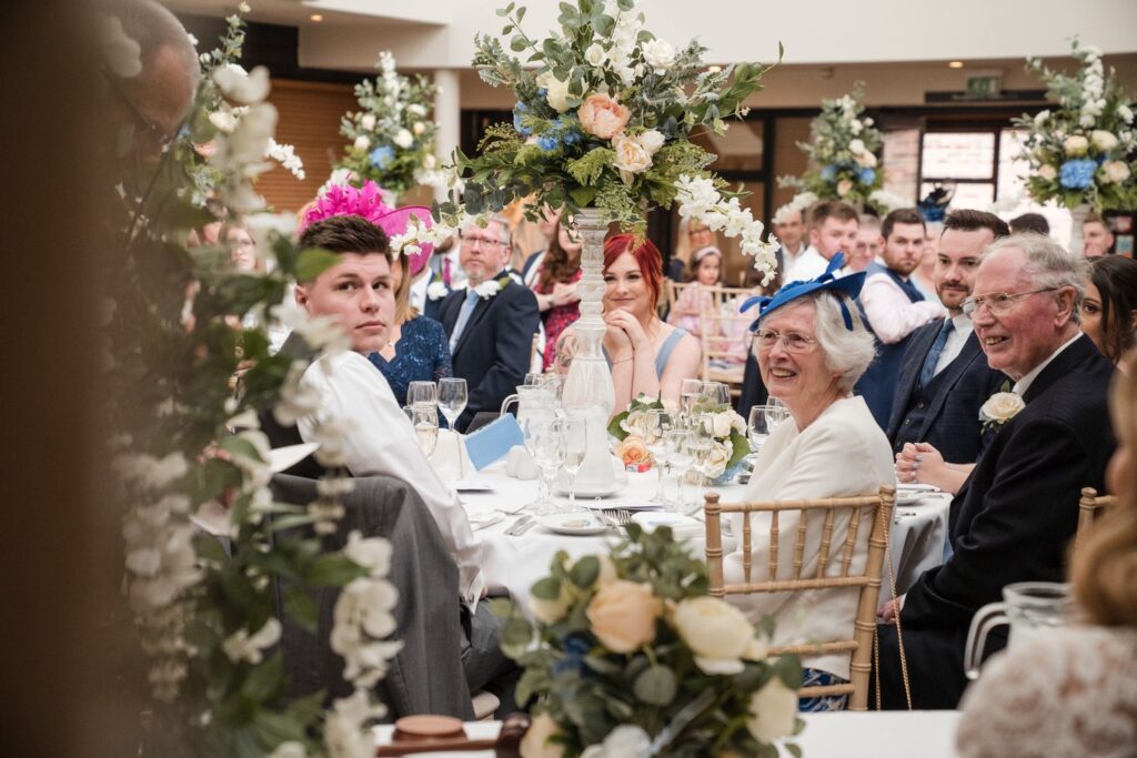 108 guests hear father of bride speech ihg hotel sandford oxford oxfordshire wedding photographers