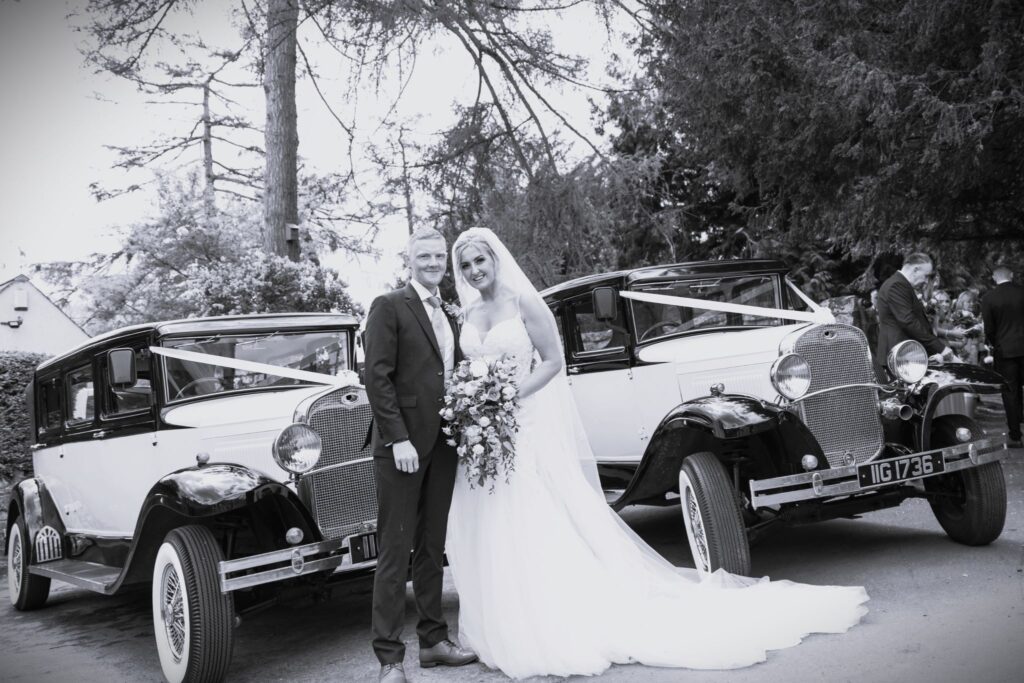 74 bride groom vintage bridal cars headington quarry parish church oxford oxfordshire oxfordshire wedding photography