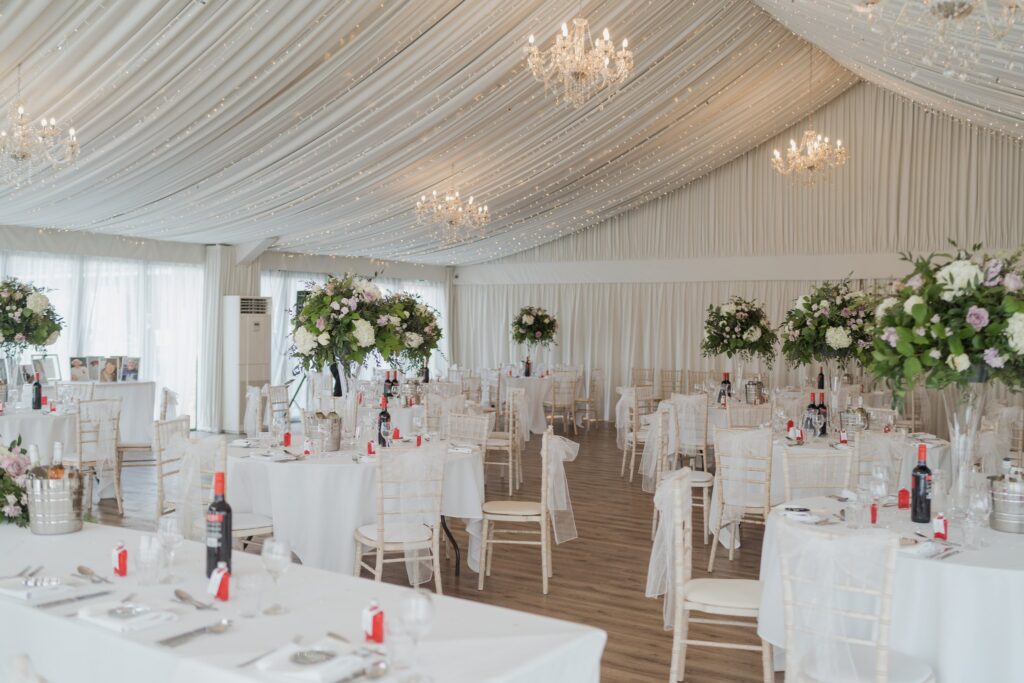 77 reception marquee cotswolds hotel chipping norton oxfordshire wedding photography