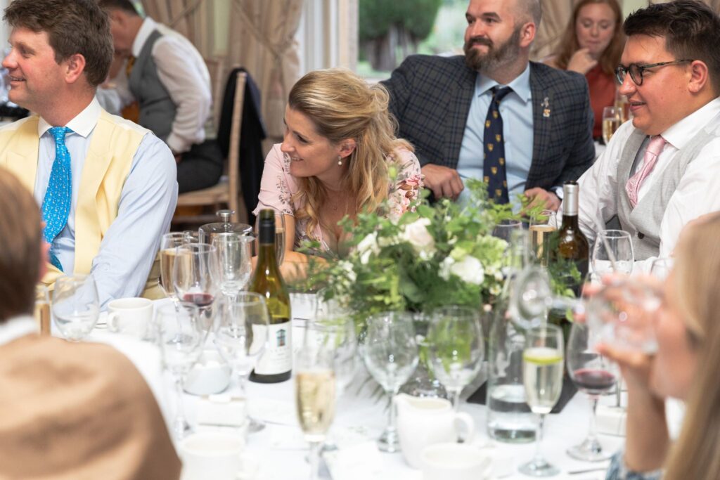 134 guests hear bestmans speech prestwold hall reception leicestershire oxford wedding photography