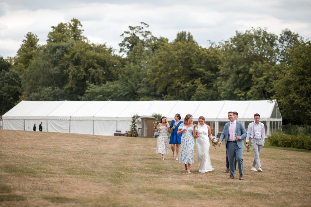 72 bride guests reception marquee ardington house grounds wantage oxford wedding photographers